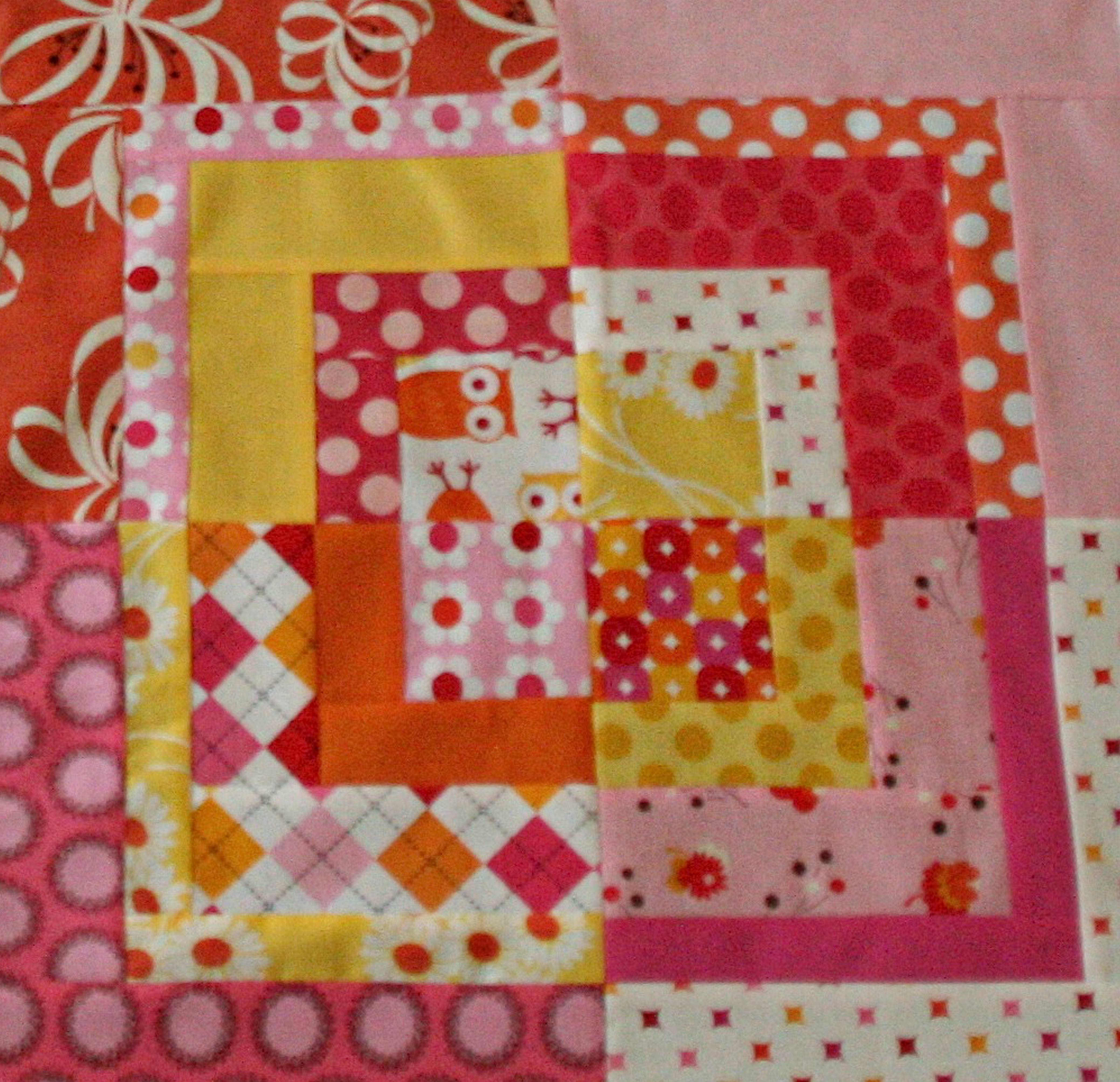 Modified Bento Box Baby Quilt