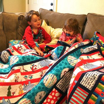 Dr Seuss Quilt, Robert Kaufman