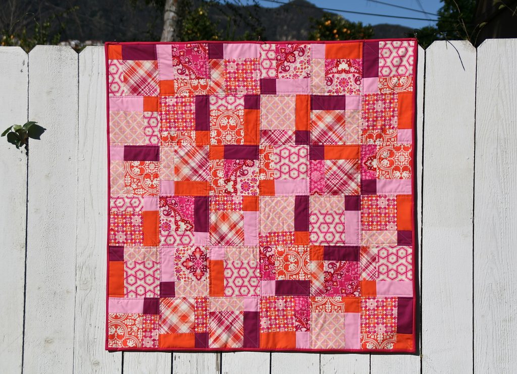 Disappearing 9 Patch Baby Quilt Pattern PDF 